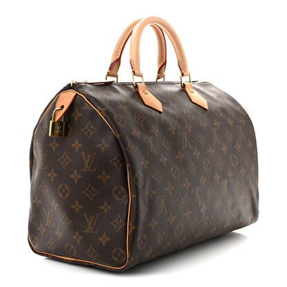 Louis Vuitton Monogram Speedy 35 3 of 10