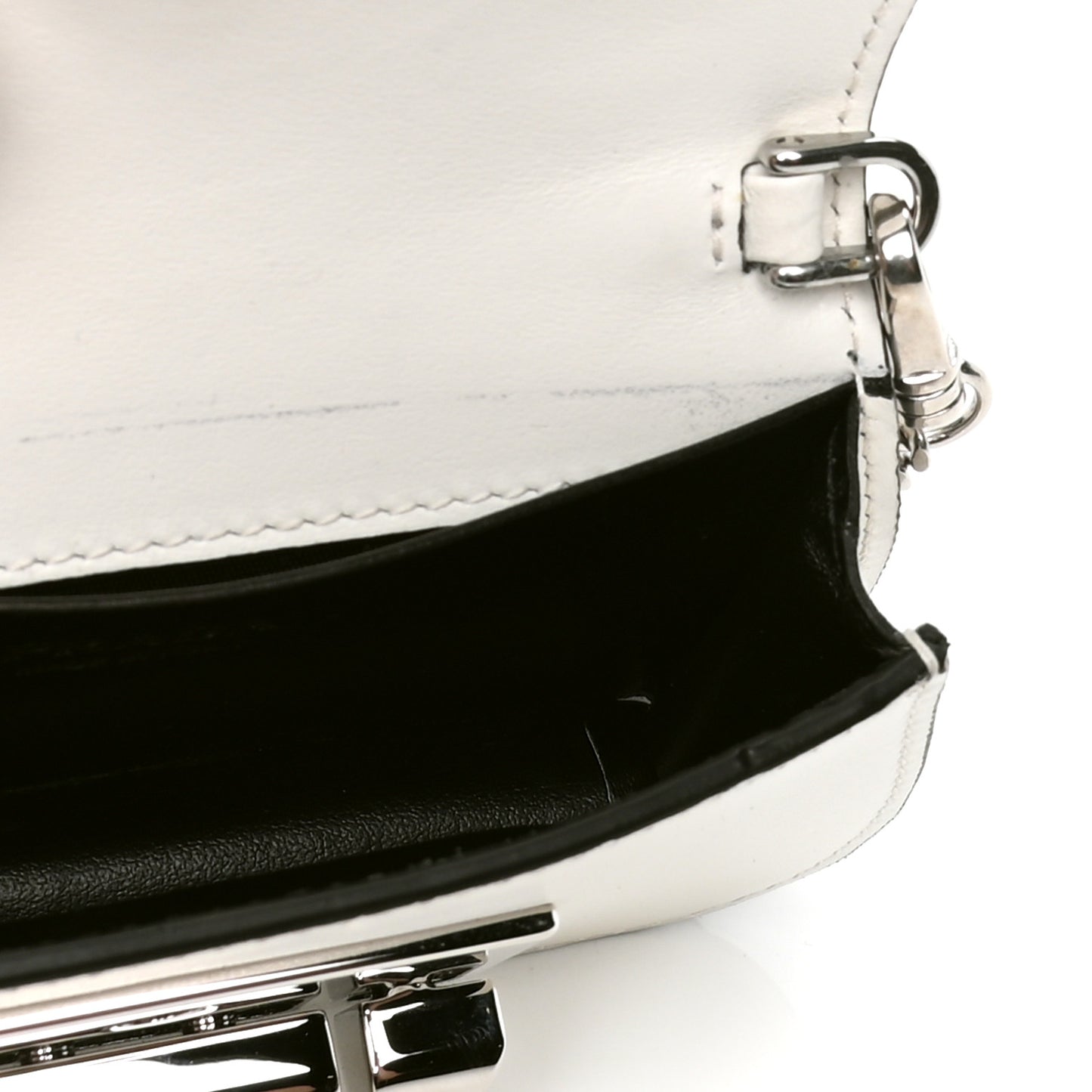 City Calf Micro Sidonie Bag White