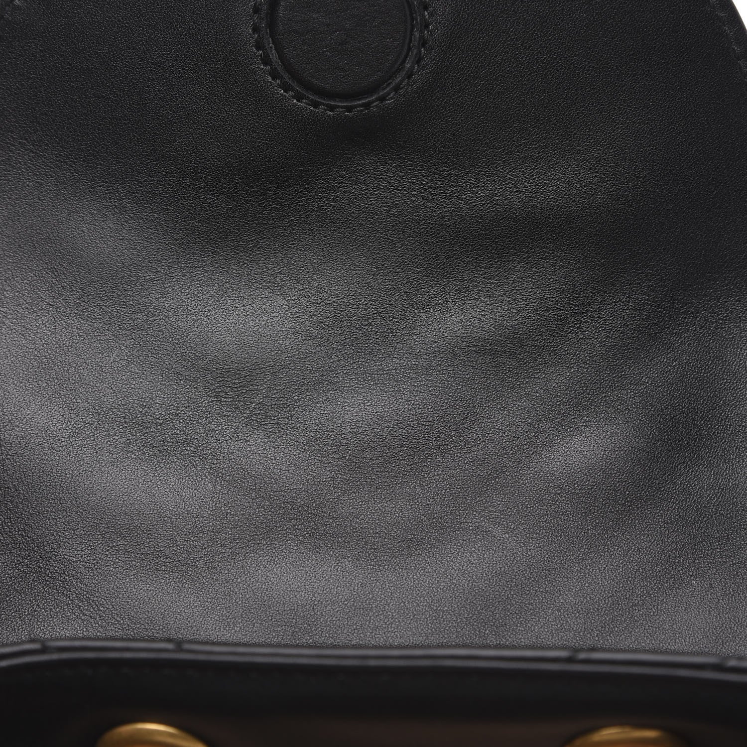 Gucci Calfskin Matelasse GG Marmont Flap Backpack Black 9 of 9