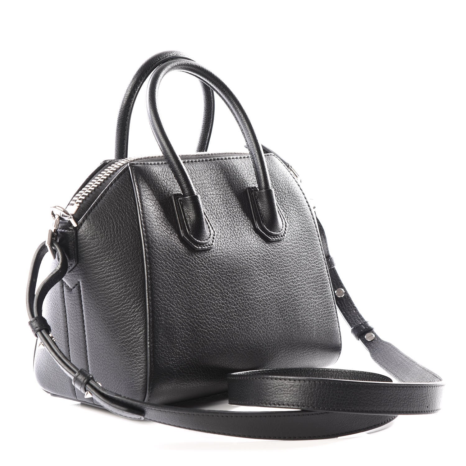Givenchy Sugar Goatskin Mini Antigona Black 2 of 10
