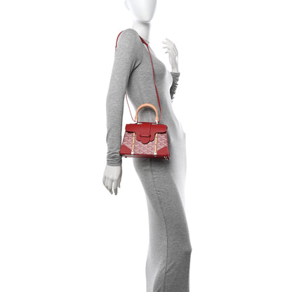 Goyard Goyardine Structure Mini Saigon Red 2 of 10