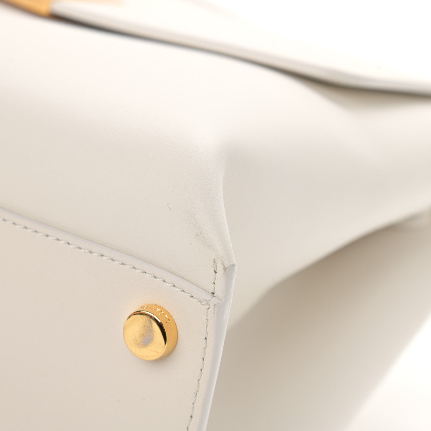 Tom Ford Calfskin Natalia Shoulder Bag Chalk 8 of 12