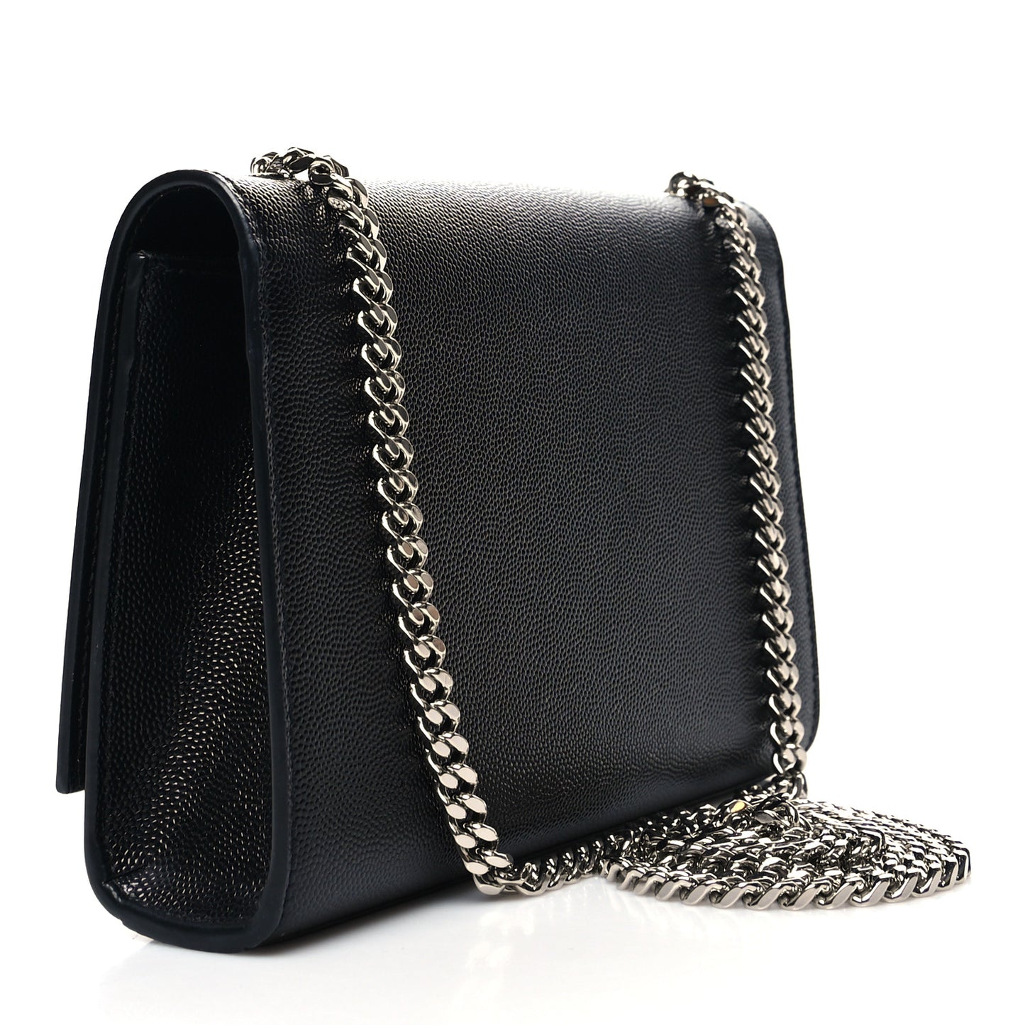 Grain De Poudre Small Monogram Kate Satchel Black