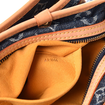 Louis Vuitton Denim Raye Porte Epaule MM 8 of 13