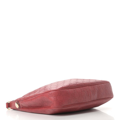 Gucci Guccissima Small Charmy Hobo Red 4 of 12