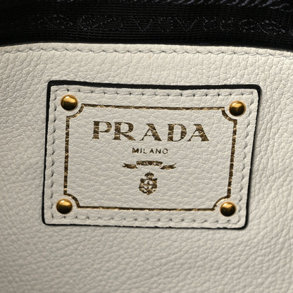 Prada Vitello Phenix Tote Bianco 6 of 9