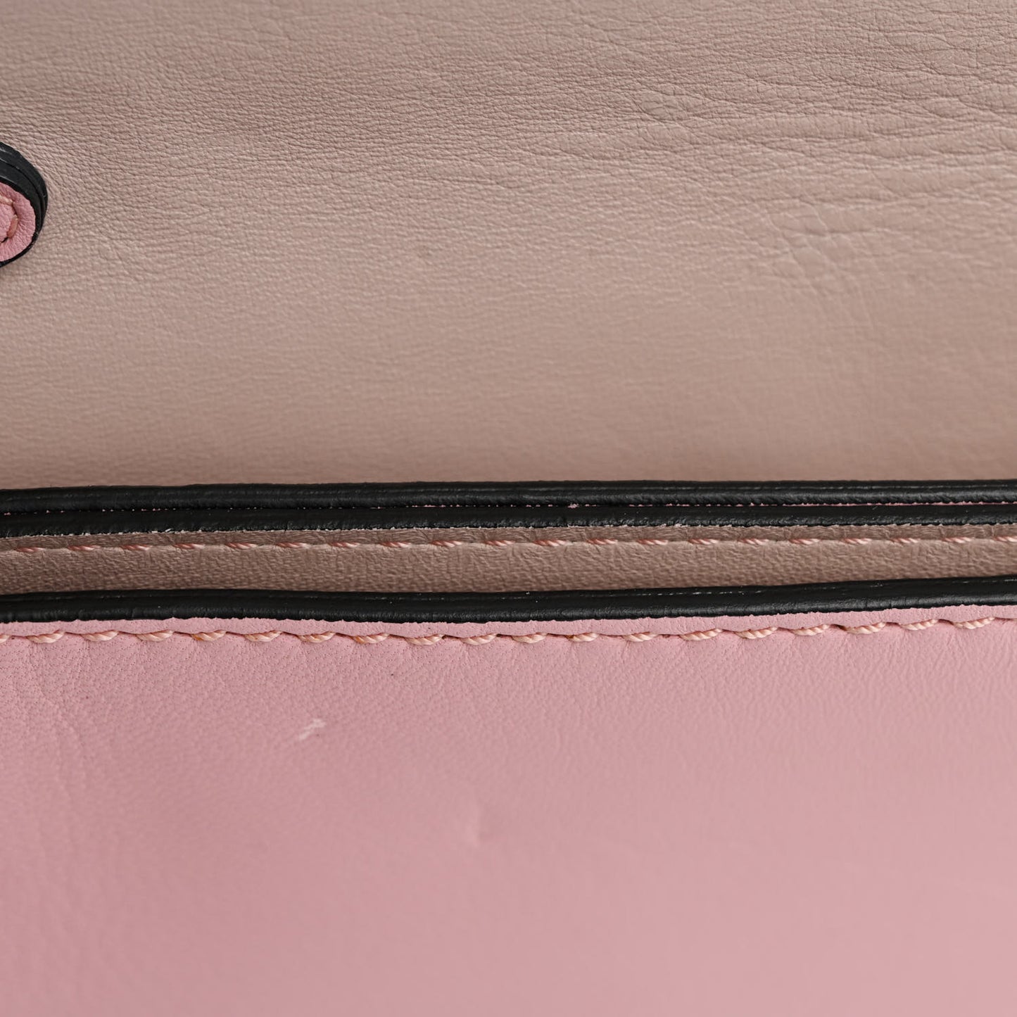 Nappa Rockstud Wristlet Clutch Water Rose