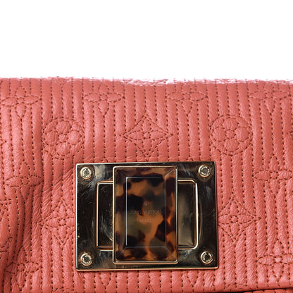 Louis Vuitton Calfskin Quilted Monogram Altair Clutch Rose 12 of 12