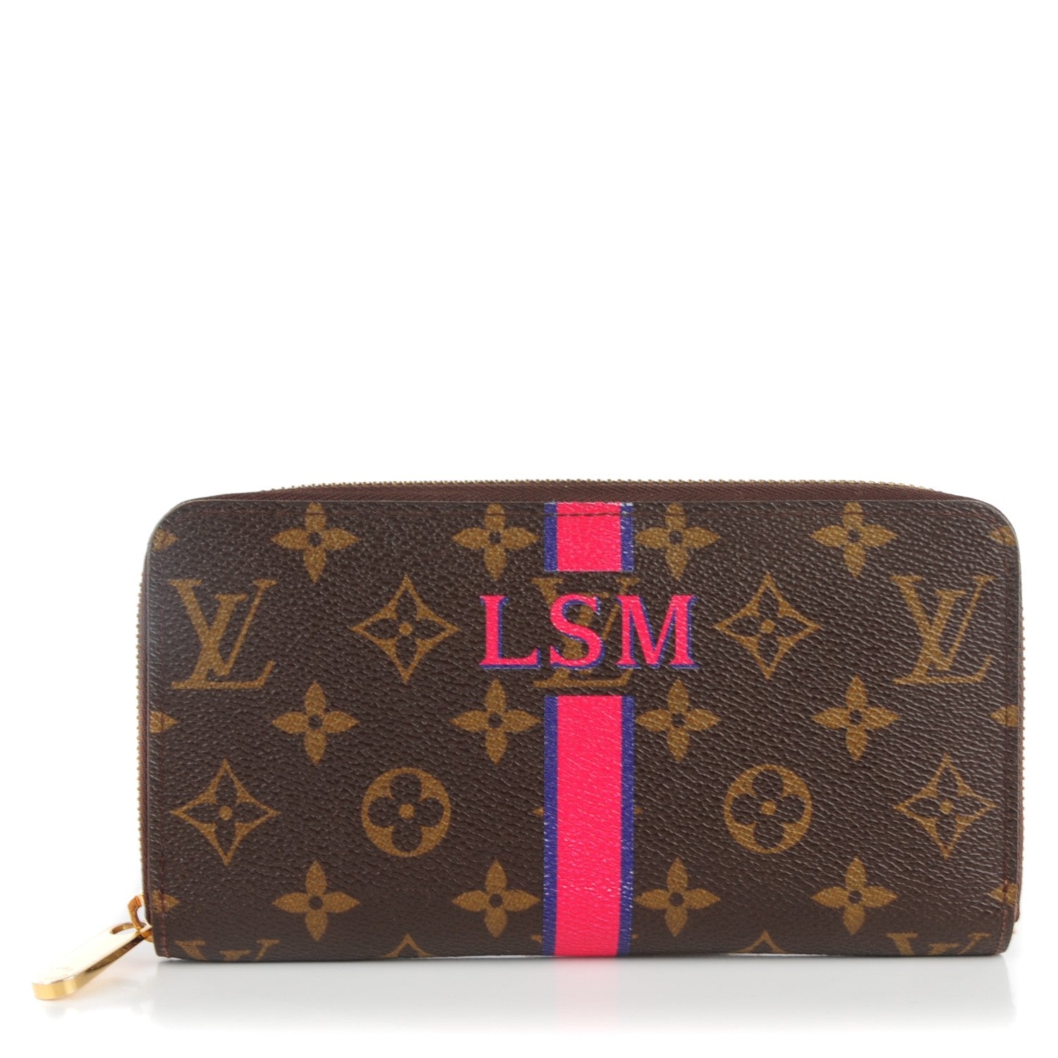 Louis Vuitton Monogram My LV Heritage Zippy Wallet Fuchsia Violet 1 of 7