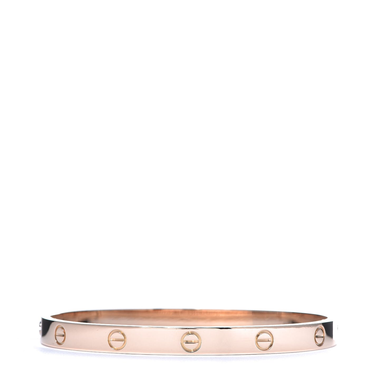 18K Pink Gold LOVE Bracelet 19