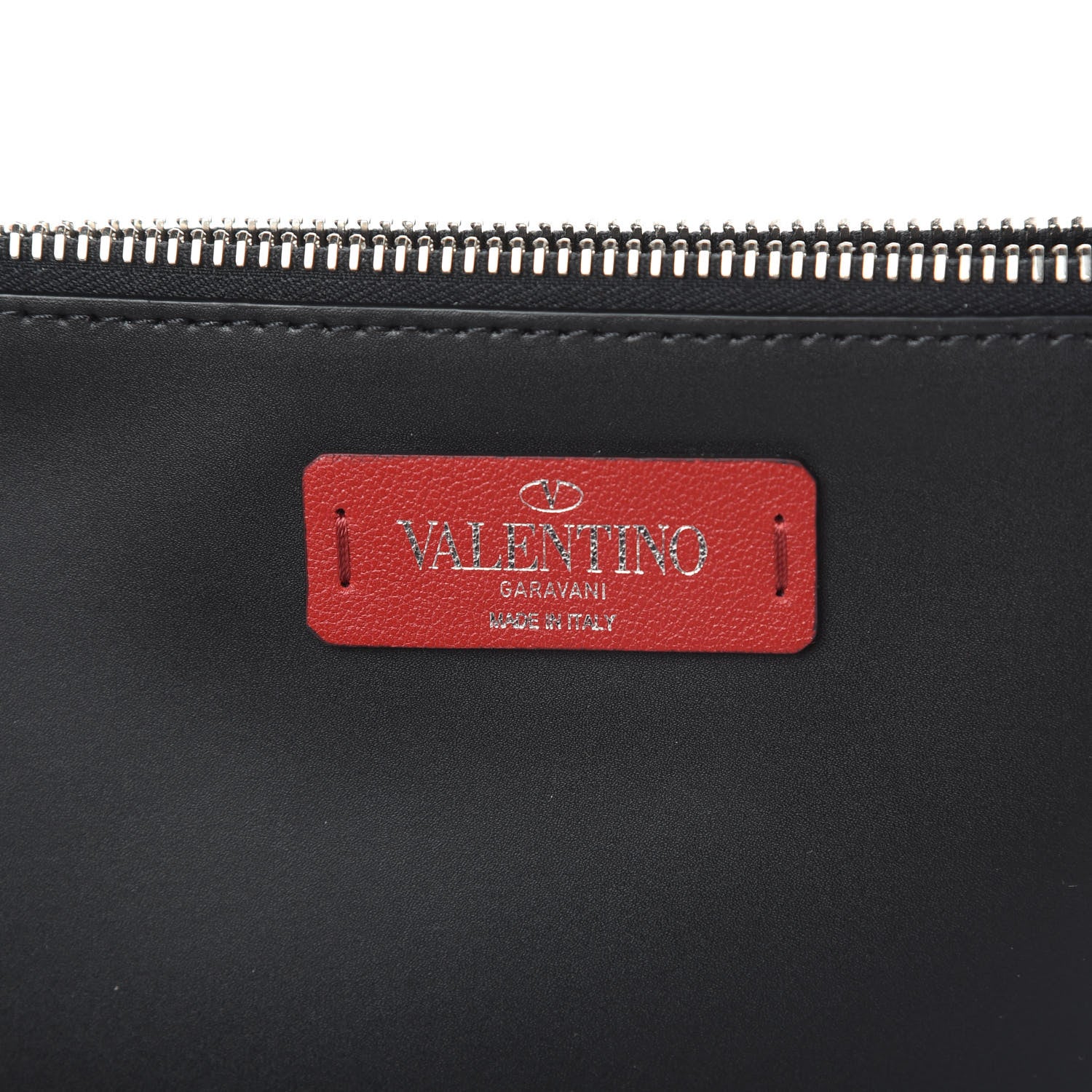Valentino Garavani Printed Calfskin VLTN Tote Bag White 8 of 11