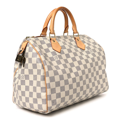 Louis Vuitton Damier Azur Speedy 30 2 of 9