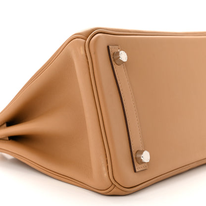 Hermes Swift In & Out Birkin 25 Biscuit 9 of 11