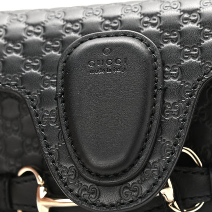 Gucci Microguccissima Mini Emily Shoulder Bag Black 11 of 11