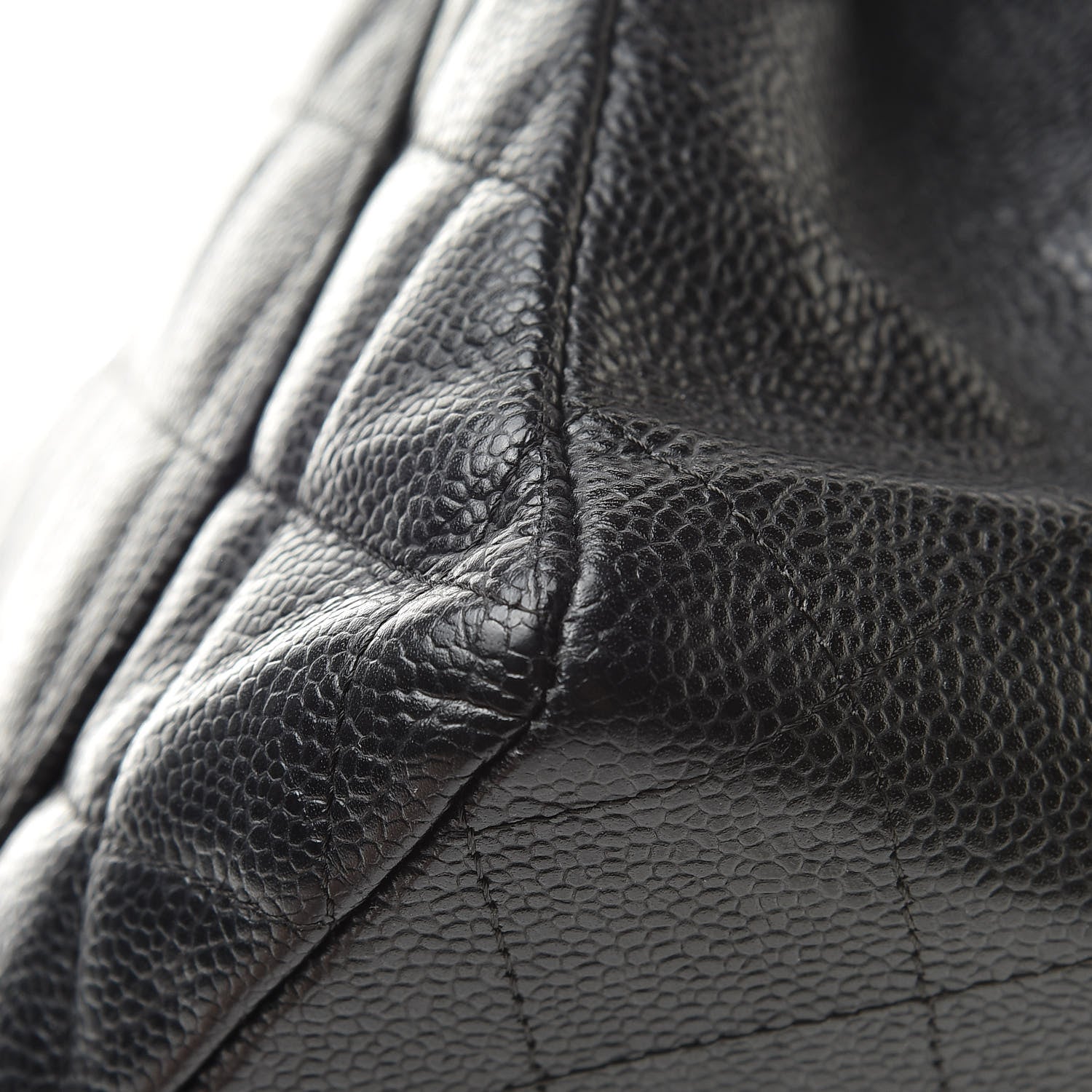 Chanel Caviar Quilted Jumbo Single Flap Black 12 of 13