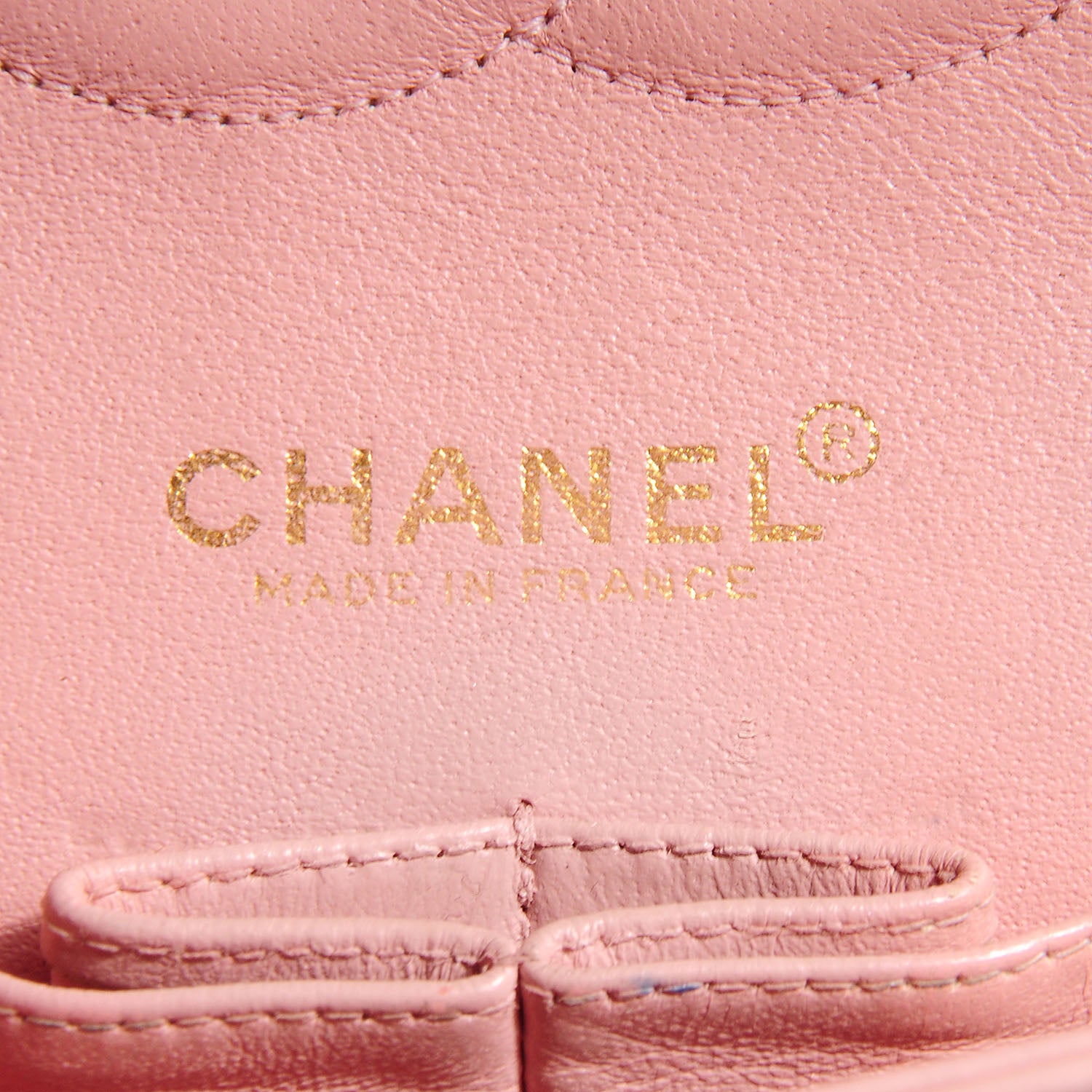 Chanel Lambskin Quilted Medium Double Flap Light Pink 7 of 8