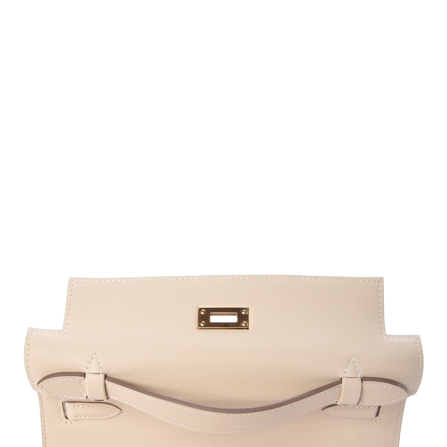 Swift Kelly Pochette Clutch Craie
