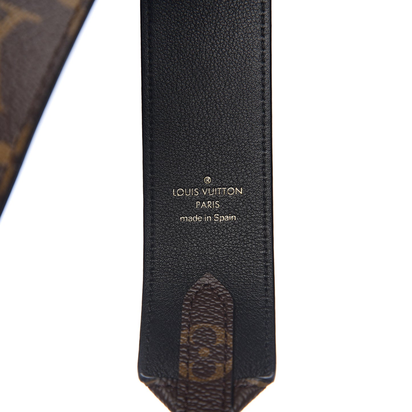Monogram Bandouliere Shoulder Strap Black