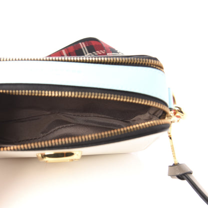 Marc Jacobs Saffiano Small Snapshot Camera Bag Porcelain Multi 5 of 10