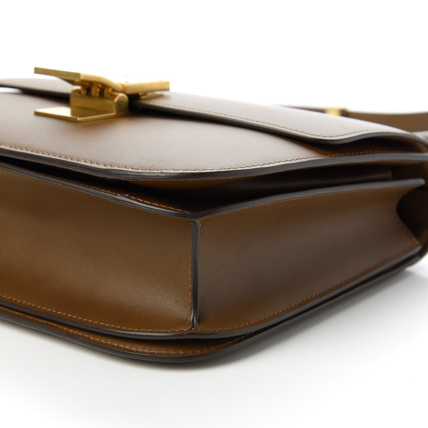 Celine Box Calfskin Medium Classic Box Flap Bag Camel 7 of 12