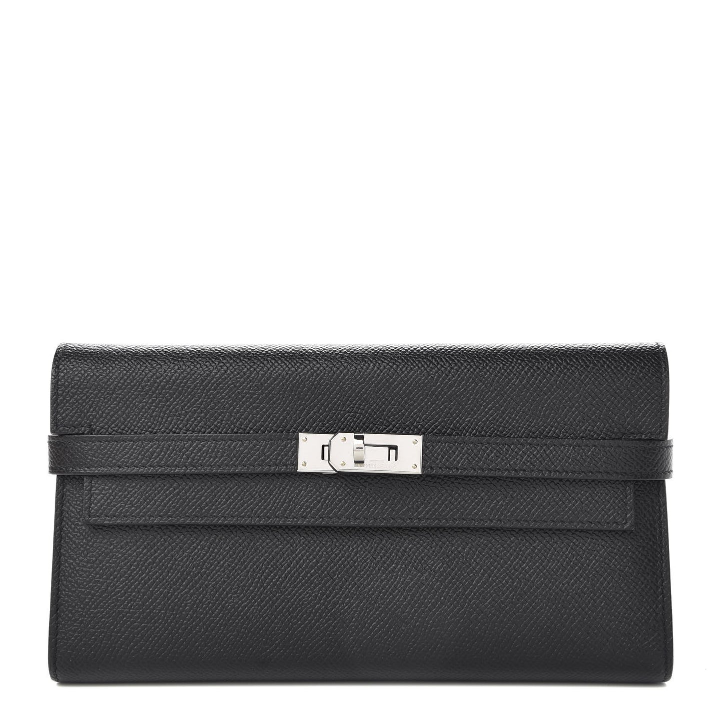 Epsom Kelly Longue Wallet Black