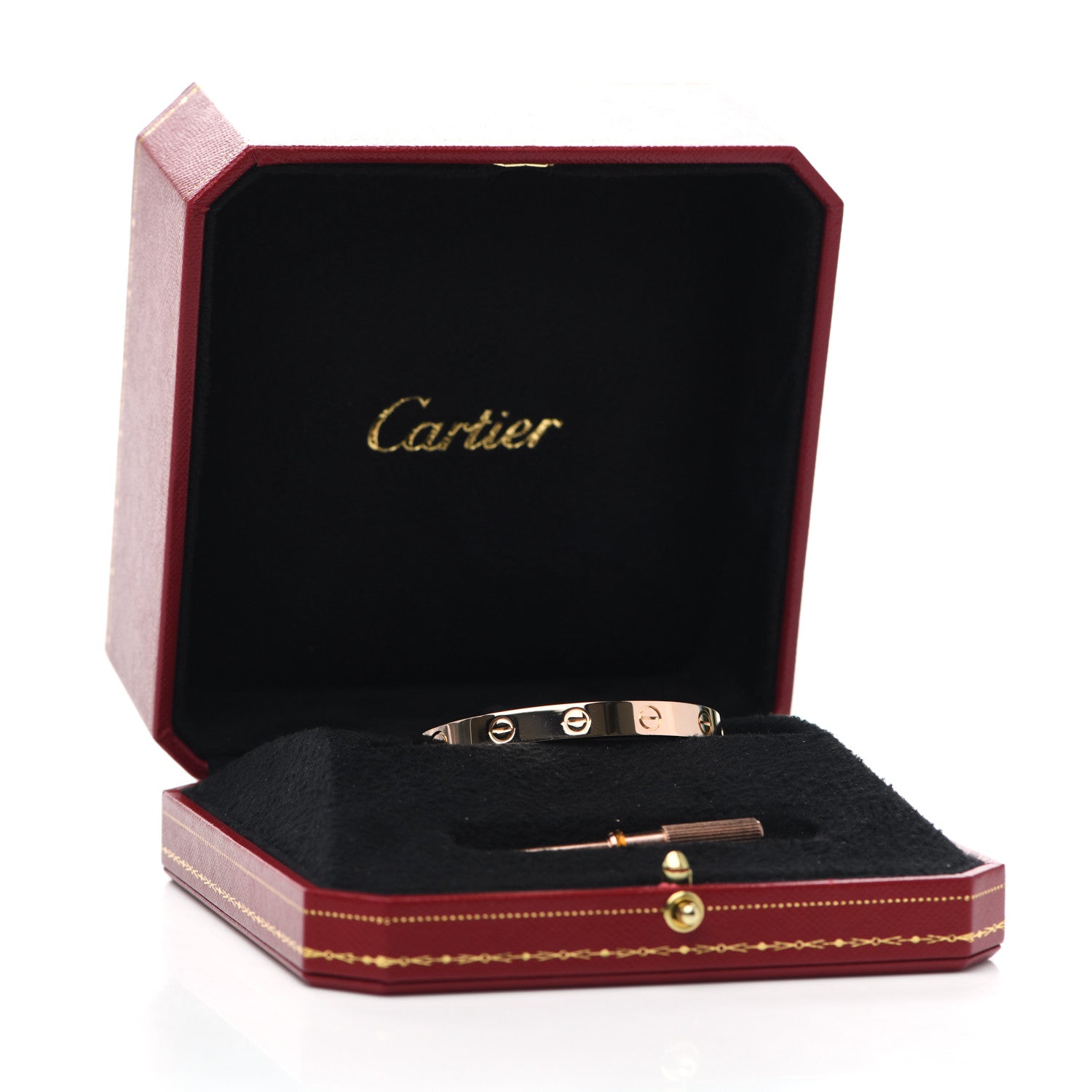 Cartier 18K Pink Gold LOVE Bracelet 15 5 of 5