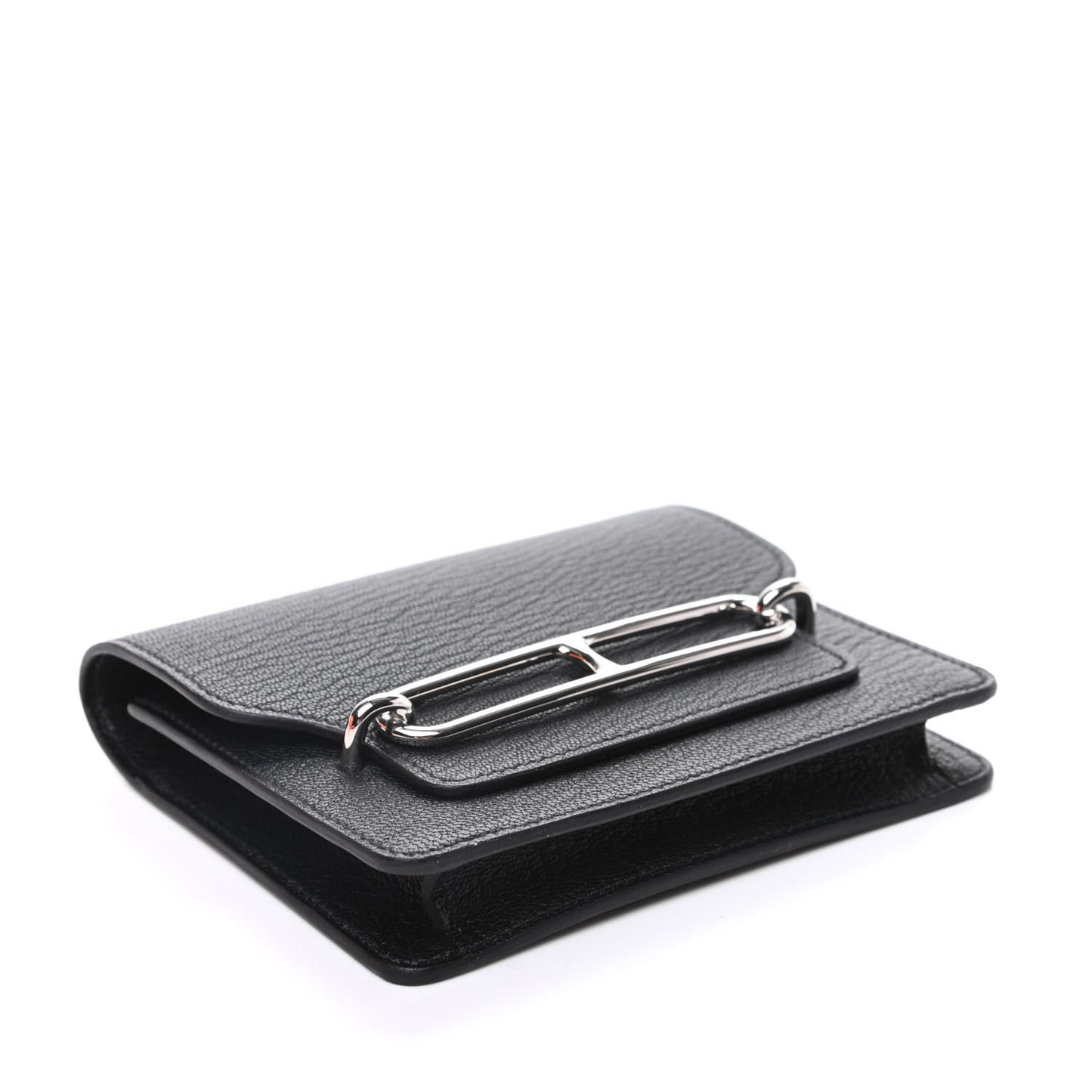 Chevre Mysore Roulis Slim Wallet Black