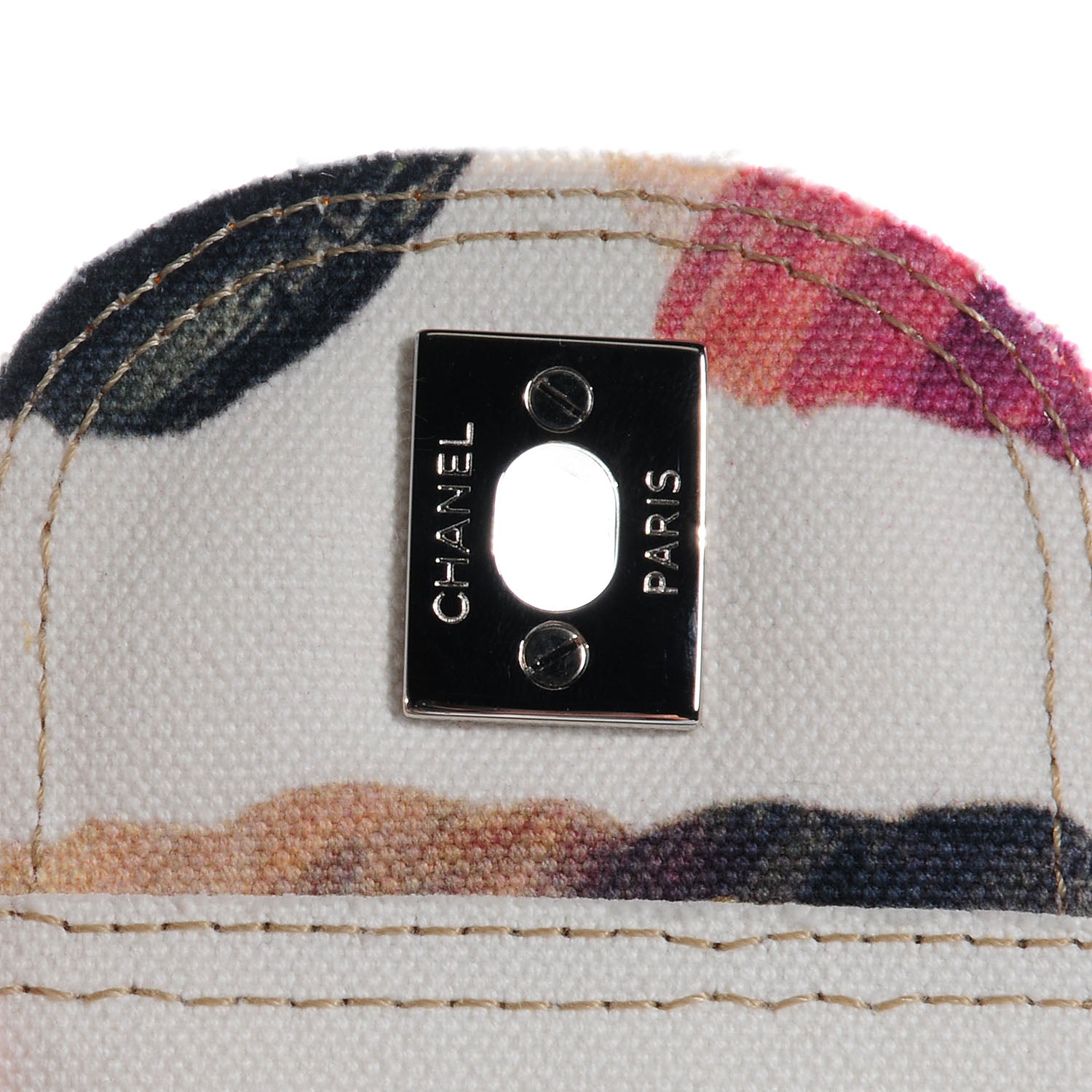Chanel Canvas Jumbo Colorama Flap Multicolor 8 of 8