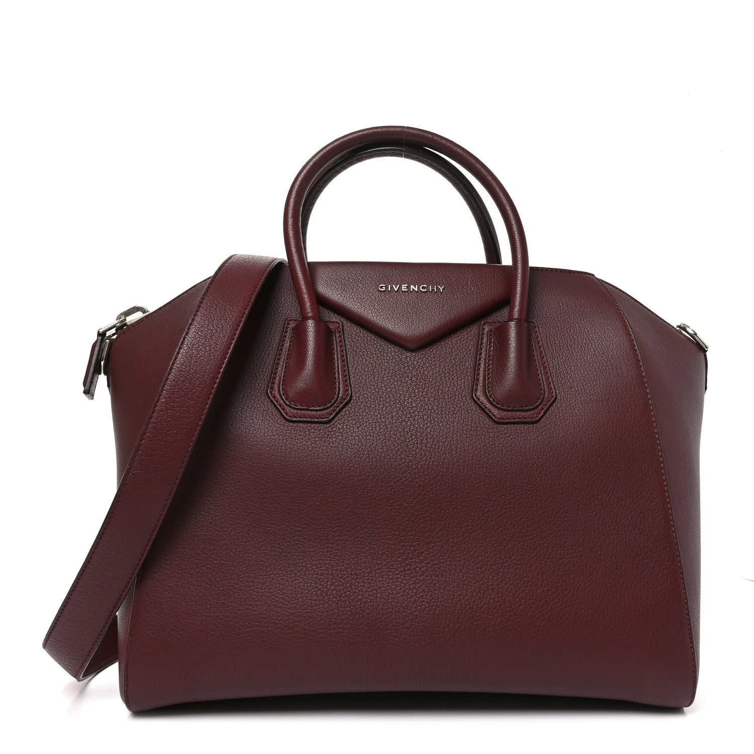 Givenchy Sugar Goatskin Medium Antigona Oxblood 1 of 10