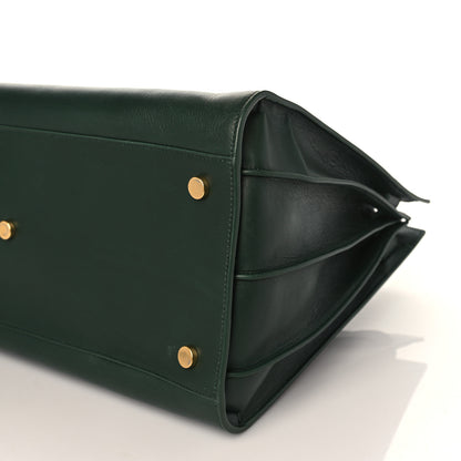 Saint Laurent Calfskin Large Sac de Jour Carryall Dark Green 9 of 10