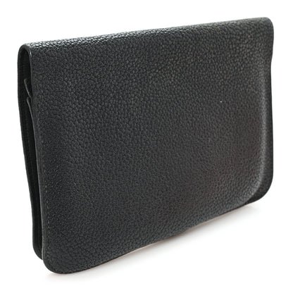 Hermes Togo Dogon Duo Wallet Black 4 of 11