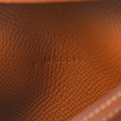 Hermes Epsom Bearn Compact Wallet Gold 7 of 8