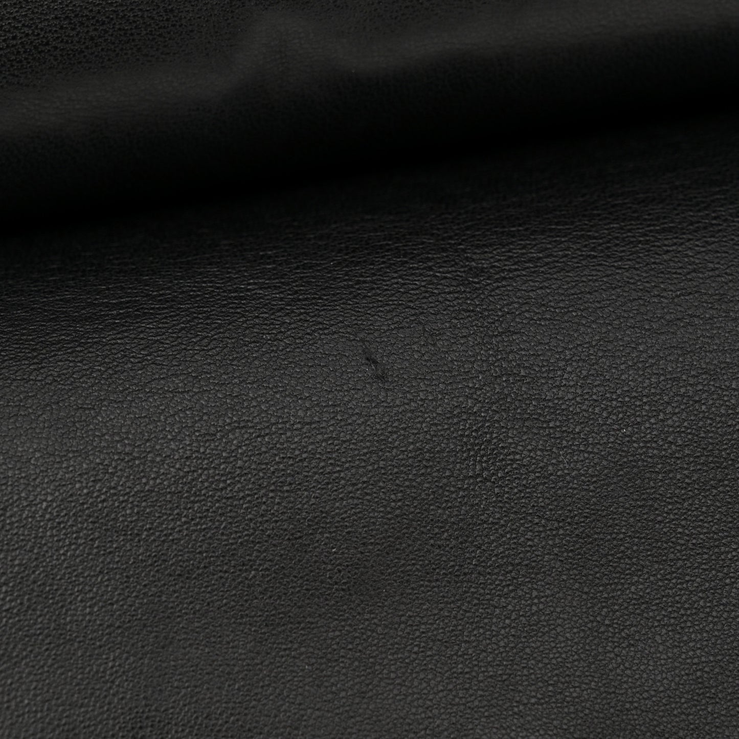 Patent Quilted Medium Double Flap Black