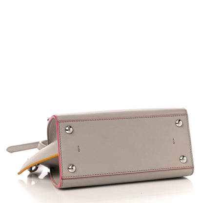 Fendi Vitello Dolce Mini 3Jours Tote Grigio Polvere 3 of 10