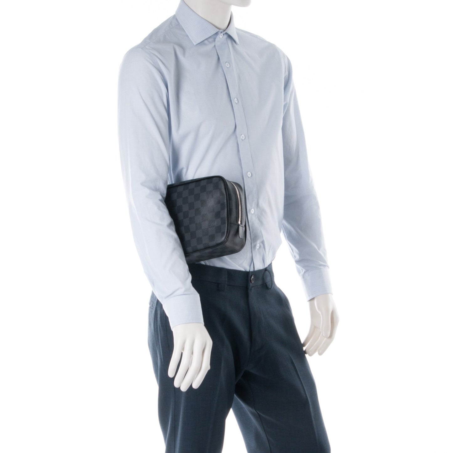Damier Graphite Toilet Pouch GM