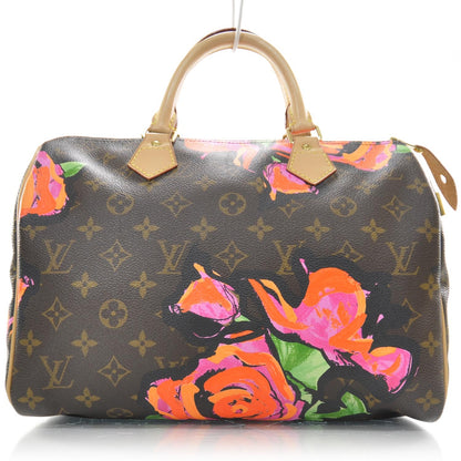 Louis Vuitton Monogram Roses Speedy 30 1 of 8