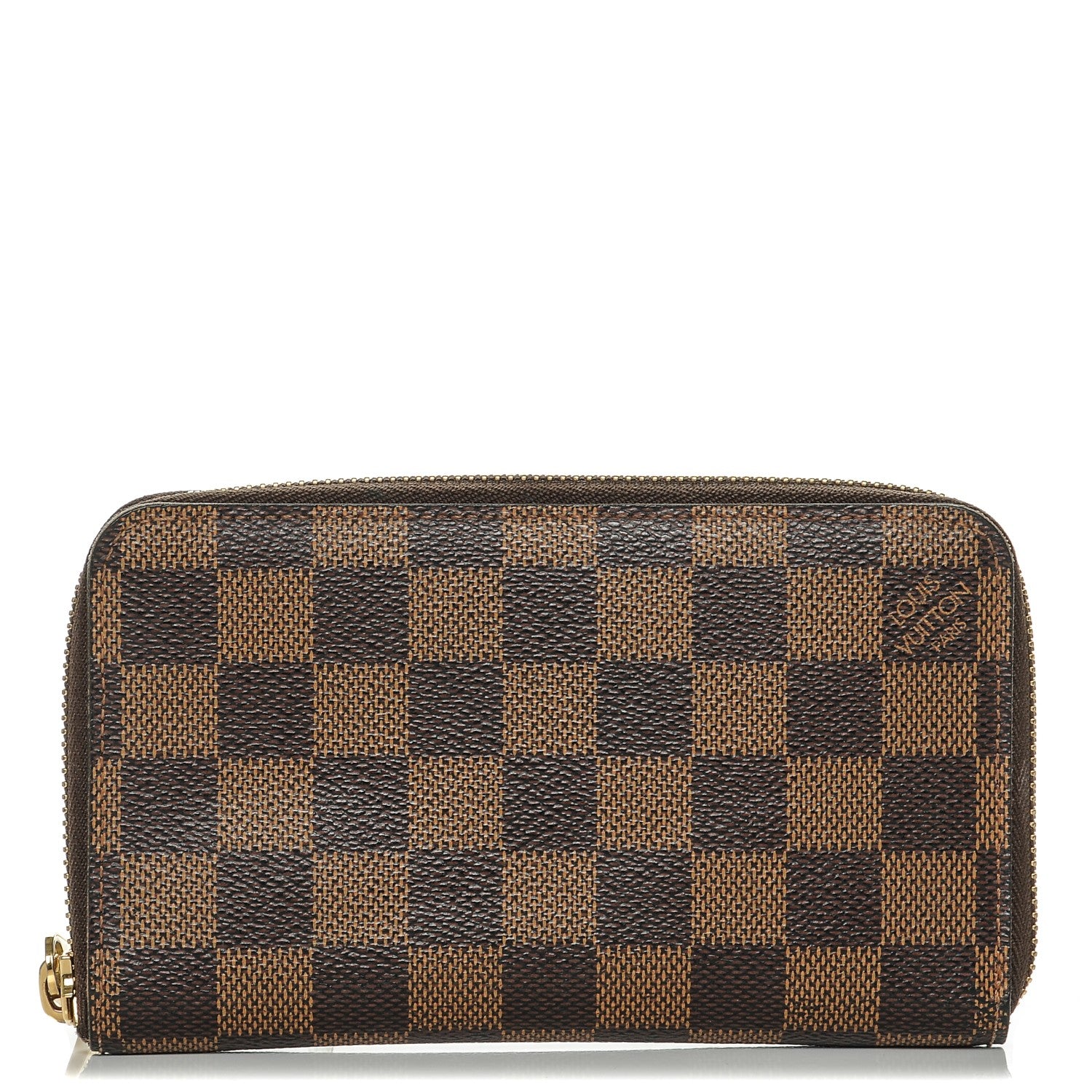 Louis Vuitton Damier Ebene Zippy Compact Wallet 1 of 7