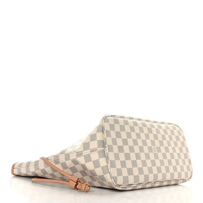Louis Vuitton Damier Azur Neo Neverfull MM Rose Ballerine 5 of 10