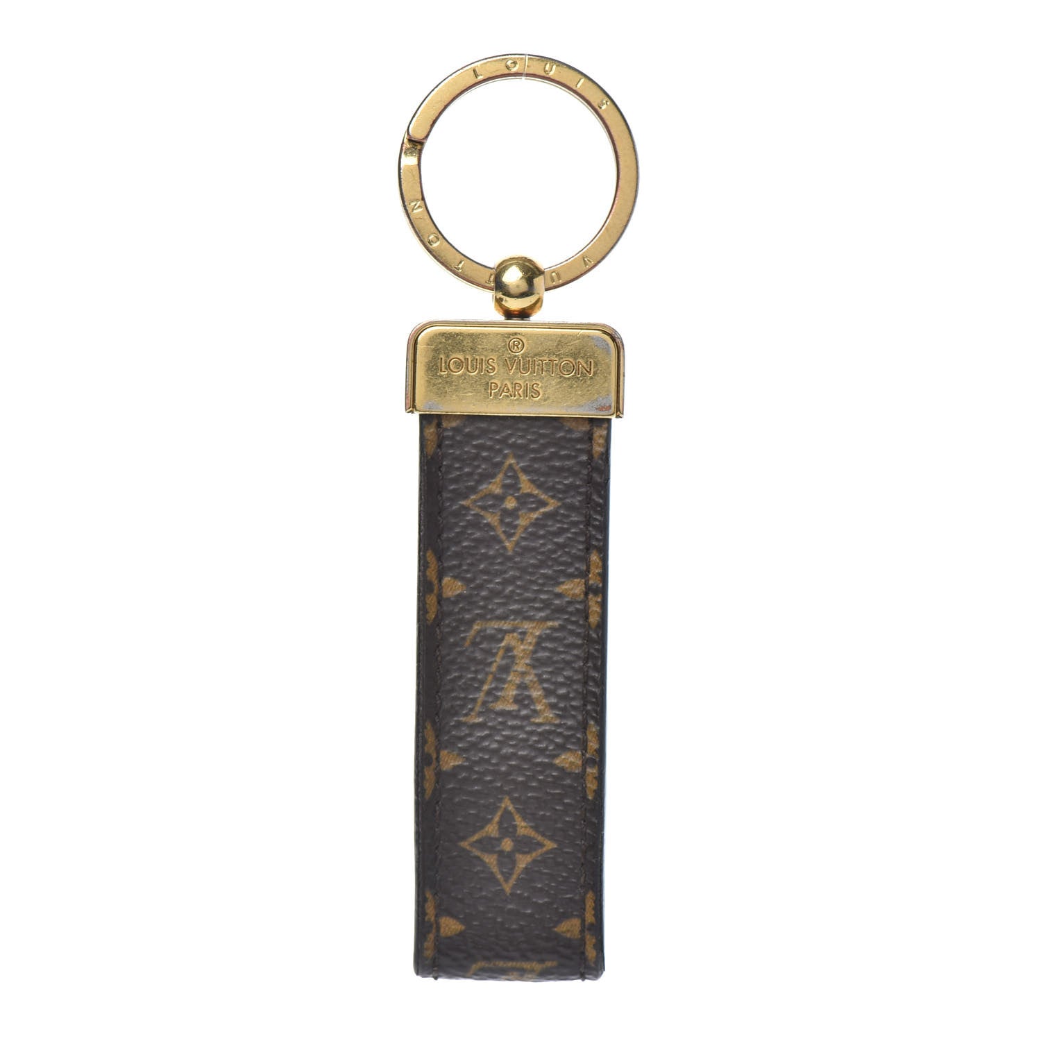 Louis Vuitton Monogram Dragonne Key Holder 1 of 3