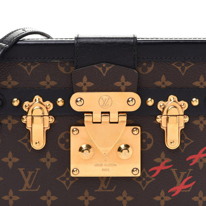 Louis Vuitton Monogram Petite Malle Black 8 of 18