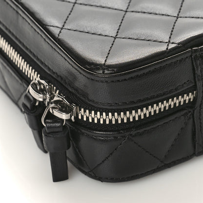 Chanel Lambskin Quilted Jewelry Case Black 7 of 8