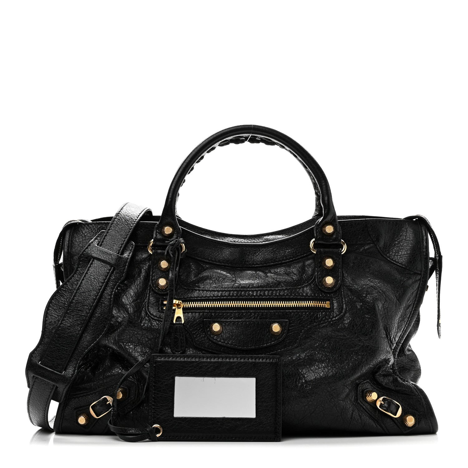 Balenciaga Agneau Giant 12 Gold Hardware City Black 3 of 11