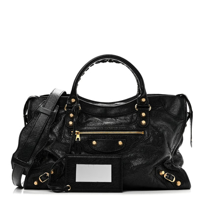 Balenciaga Agneau Giant 12 Gold Hardware City Black 3 of 11