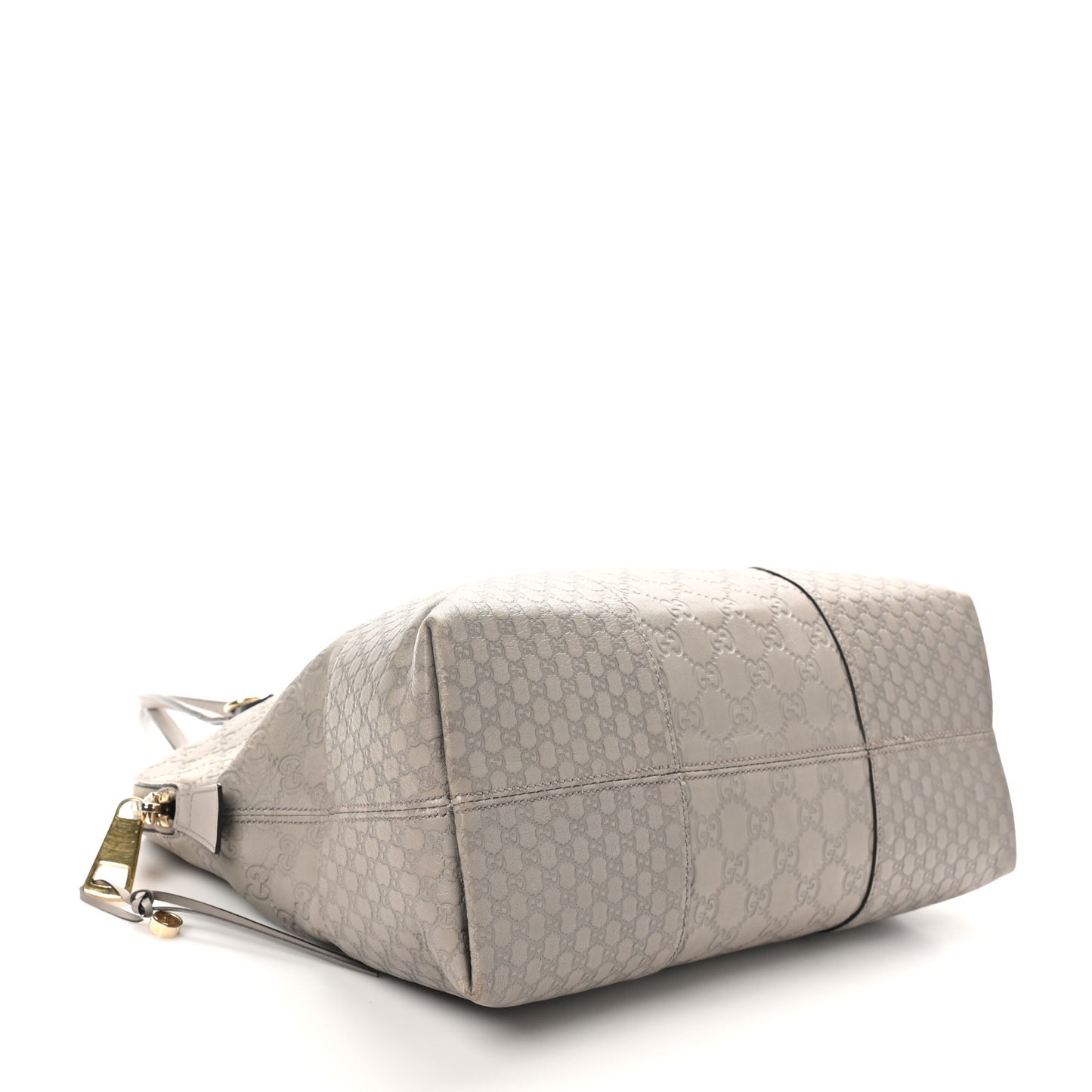 Guccissima Medium Bree Shoulder Bag Storm Grey