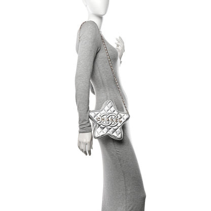 Chanel Metallic Lambskin Walk Of Fame Bag Silver 2 of 10