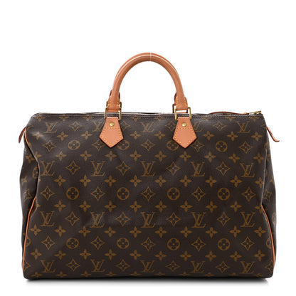 Louis Vuitton LOUIS VUITTON Monogram Speedy 40 1 of 9