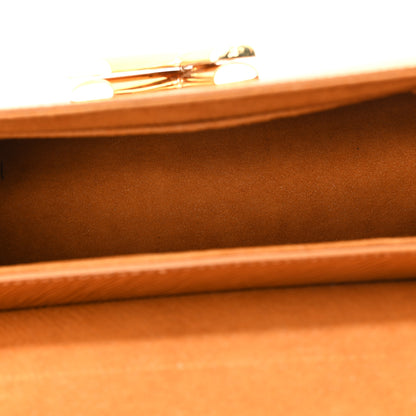 Louis Vuitton Epi Twist Shoulder Bag MM Gold Miel 6 of 10