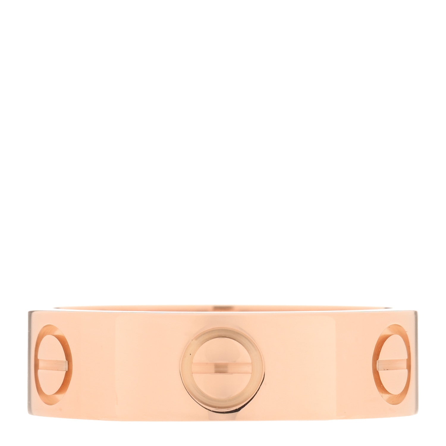 Cartier 18K Pink Gold 5.5mm LOVE Ring 54 6.75 1 of 5