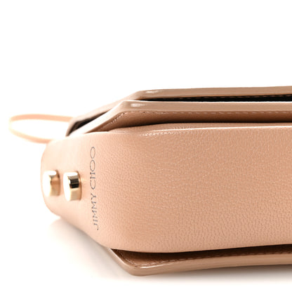 Jimmy Choo Soft Grained Goatskin Arrow Crossbody Bag With Chain Ballet Pink 8 of 10