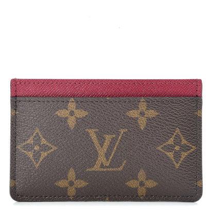 Louis Vuitton Monogram Card Holder Fuchsia 1 of 8